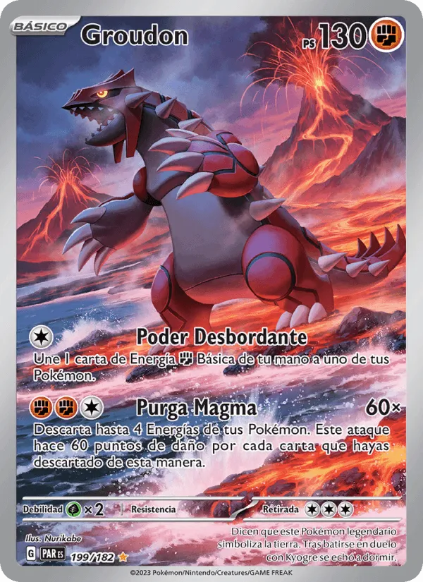 Groudon · Brecha Paradójica 199/182