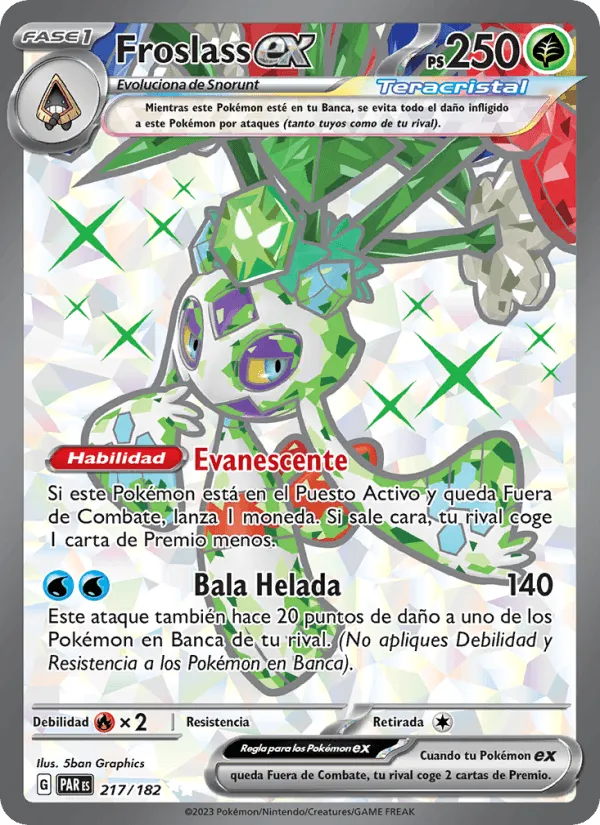 Froslass ex · Brecha Paradójica 217/182