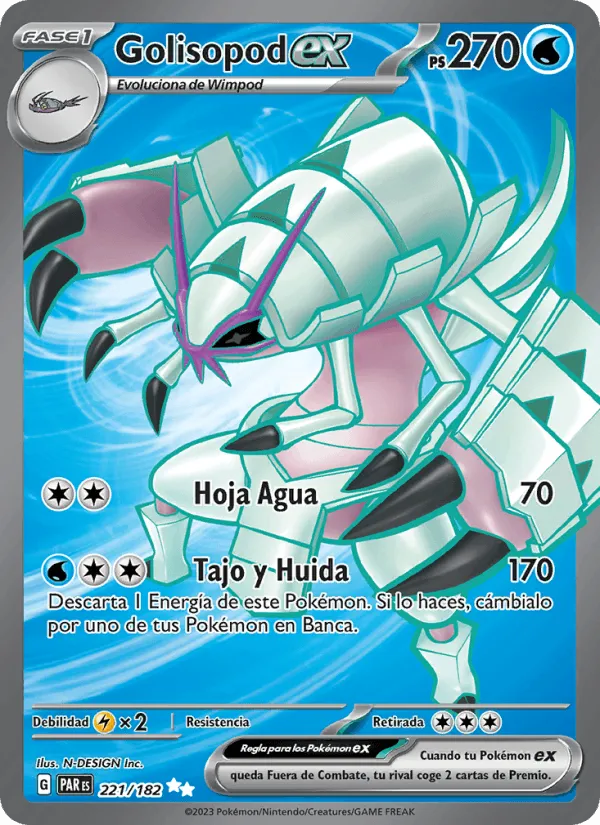Golisopod ex · Brecha Paradójica 221/182