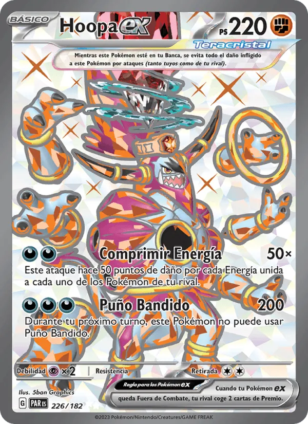 Hoopa ex · Brecha Paradójica 226/182