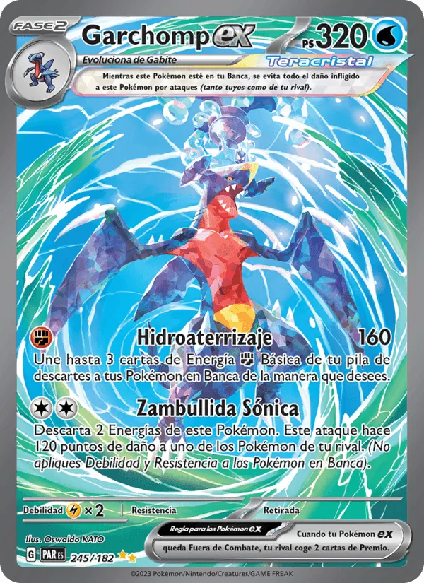 Garchomp ex · Brecha Paradójica 245/182