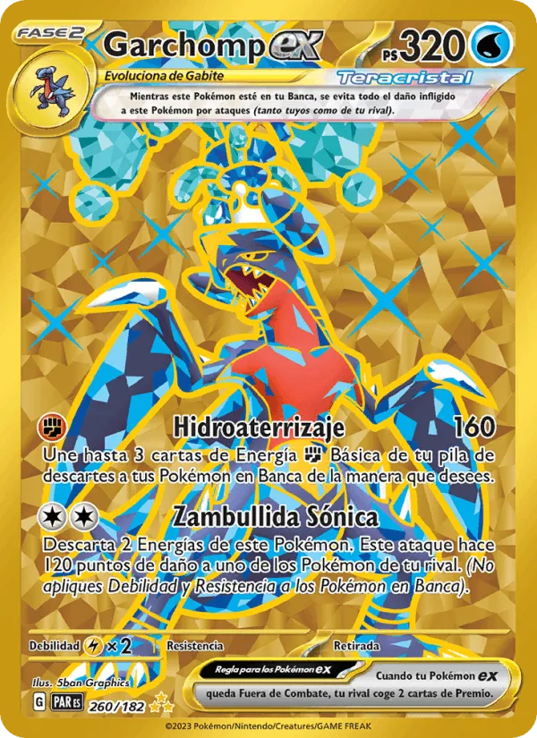 Garchomp ex · Brecha Paradójica 260/182