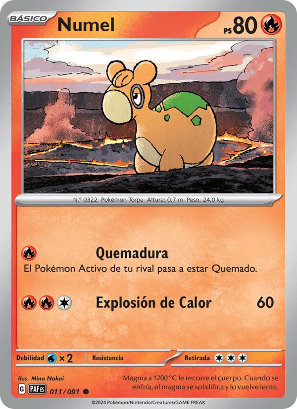Numel · Destinos de Paldea 011/91