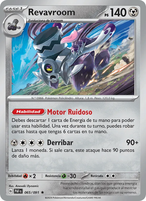 Revavroom · Destinos de Paldea 065/91