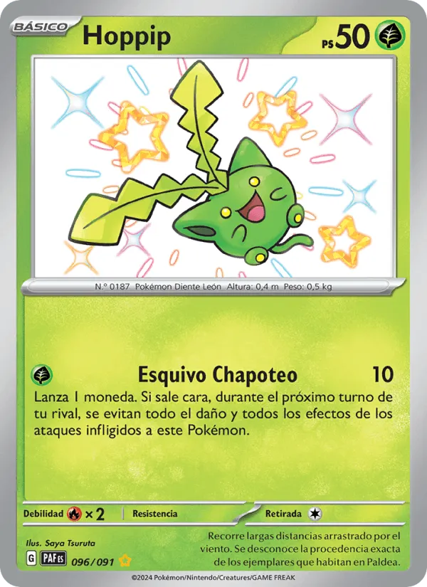 Hoppip · Destinos de Paldea 096/91