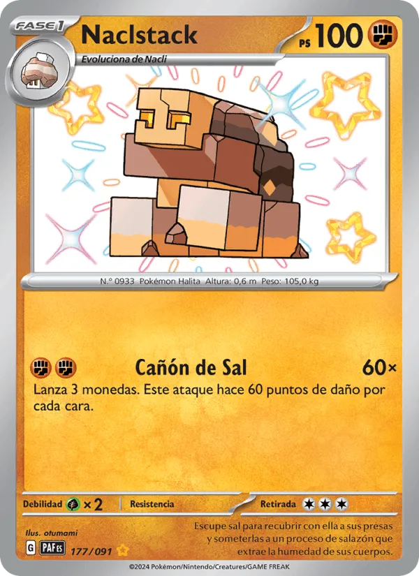 Naclstack · Destinos de Paldea 177/91