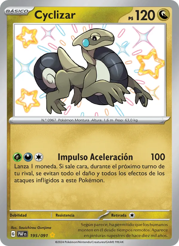 Cyclizar · Destinos de Paldea 195/91