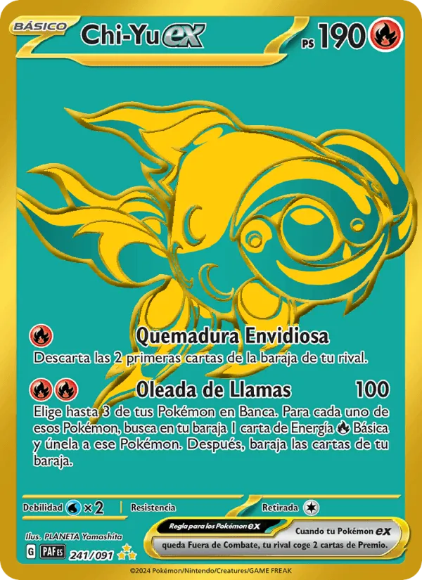 Chi-Yu ex · Destinos de Paldea 241/91