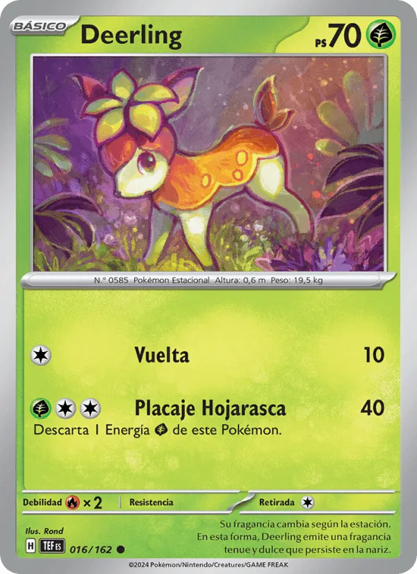 Deerling · Fuerzas Temporales 016/162