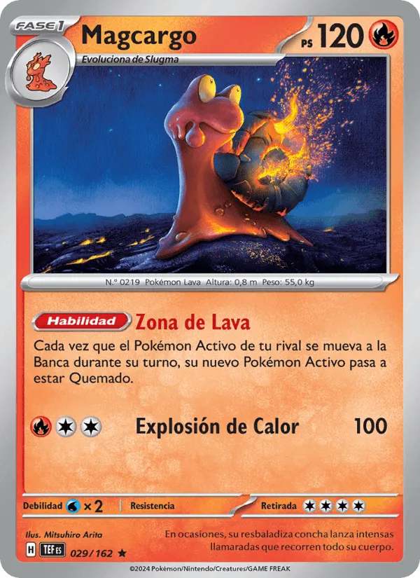 Magcargo · Fuerzas Temporales 029/162