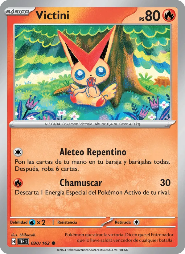 Victini · Fuerzas Temporales 030/162