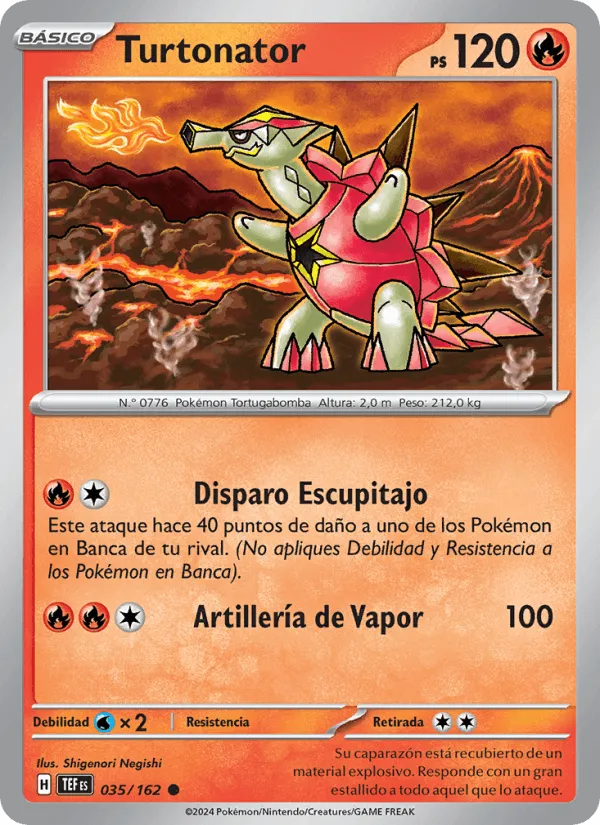 Turtonator · Fuerzas Temporales 035/162