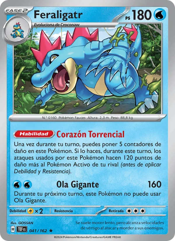 Feraligatr · Fuerzas Temporales 041/162