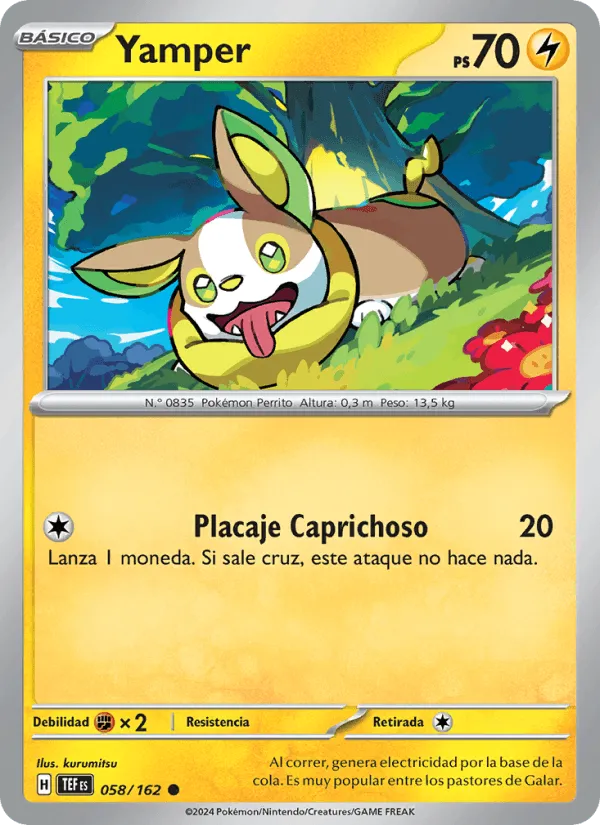 Yamper · Fuerzas Temporales 058/162