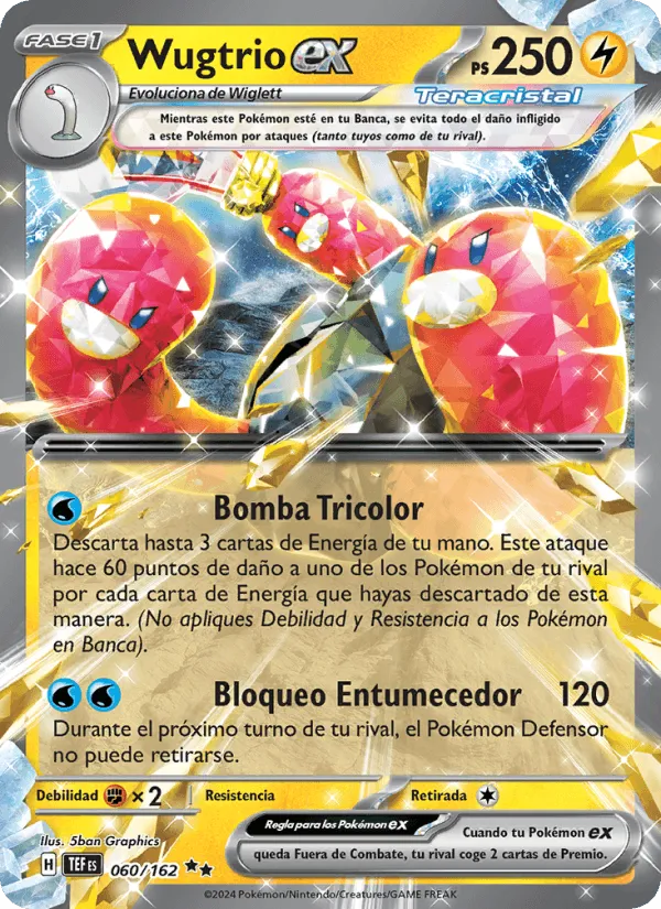 Wugtrio ex · Fuerzas Temporales 060/162