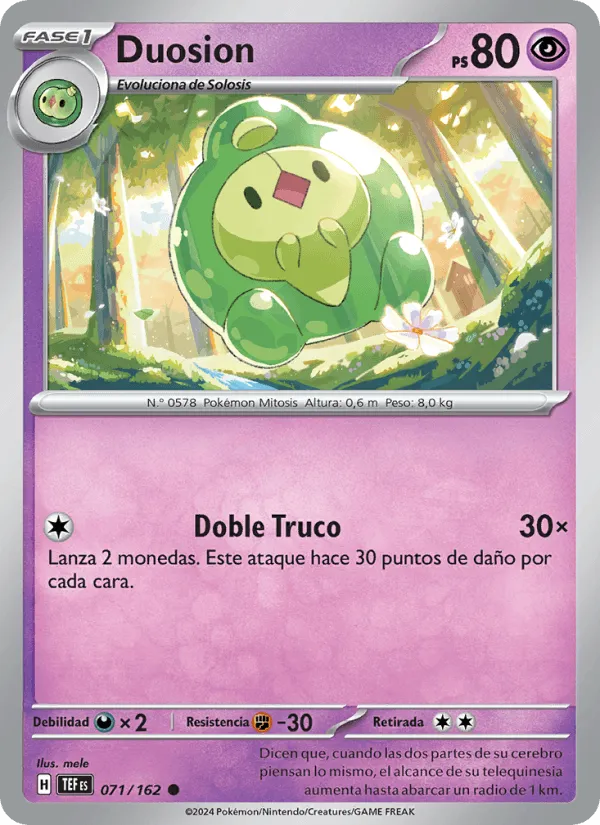 Duosion · Fuerzas Temporales 071/162