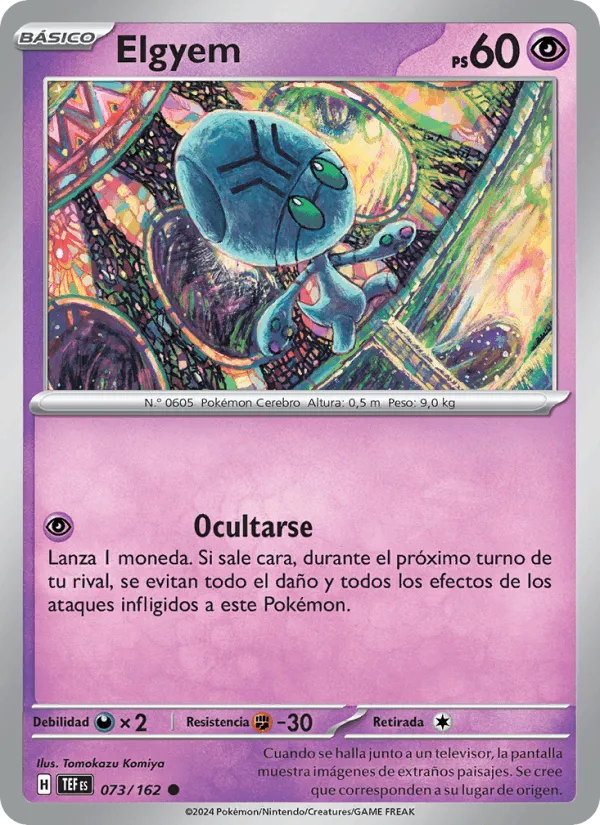 Elgyem · Fuerzas Temporales 073/162