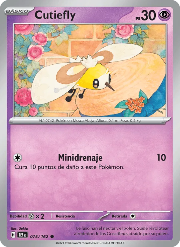 Cutiefly · Fuerzas Temporales 075/162