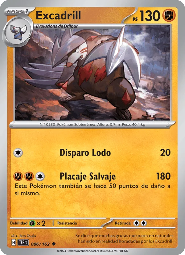 Excadrill · Fuerzas Temporales 086/162