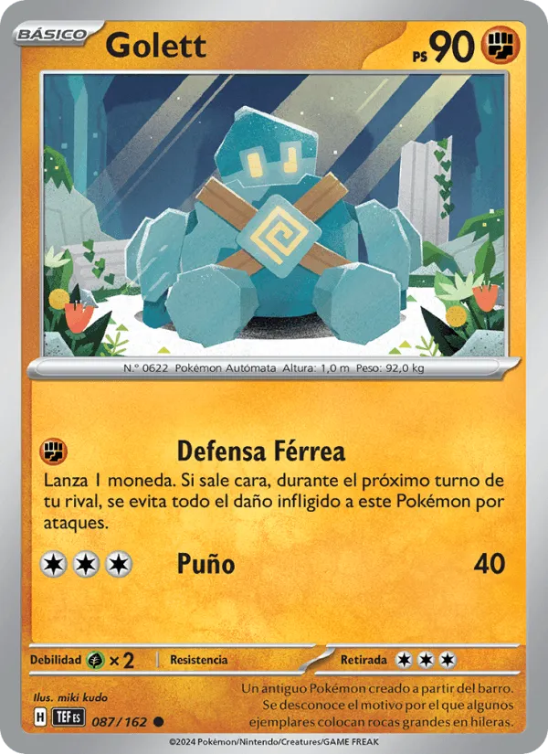 Golett · Fuerzas Temporales 087/162