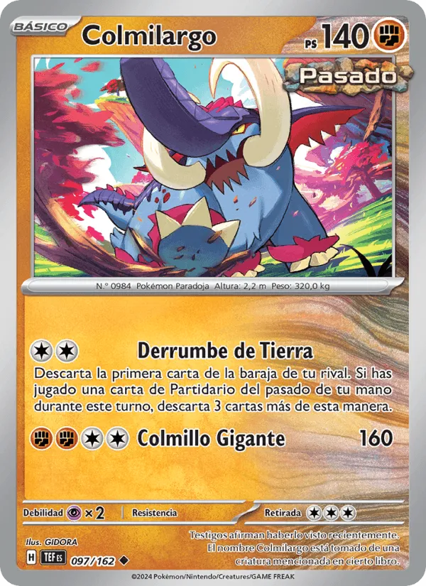 Colmilargo · Fuerzas Temporales 097/162