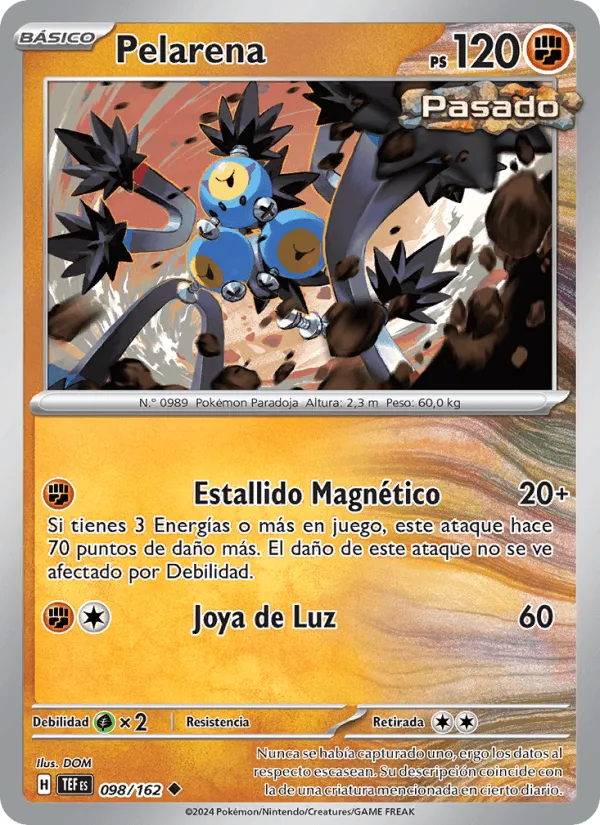 Pelarena · Fuerzas Temporales 098/162
