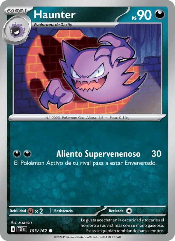 Haunter · Fuerzas Temporales 103/162