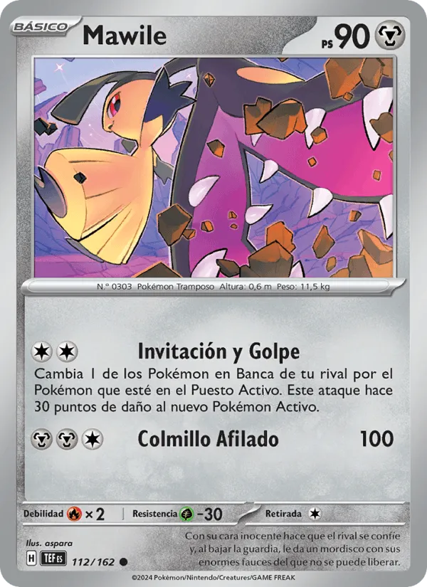 Mawile · Fuerzas Temporales 112/162