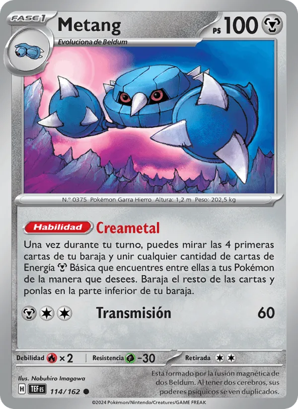 Metang · Fuerzas Temporales 114/162