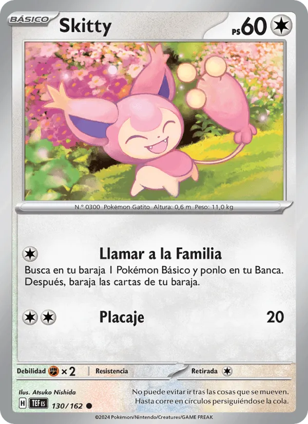 Skitty · Fuerzas Temporales 130/162