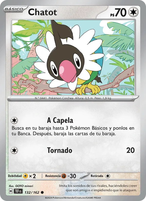Chatot · Fuerzas Temporales 132/162
