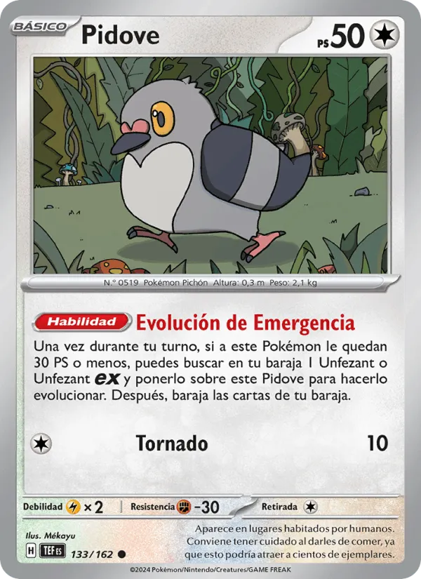 Pidove · Fuerzas Temporales 133/162