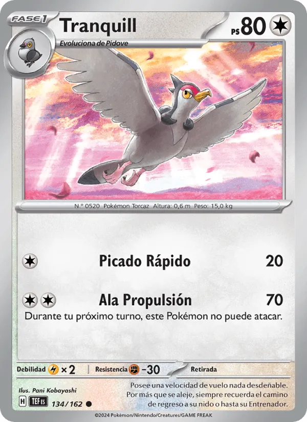 Tranquill · Fuerzas Temporales 134/162