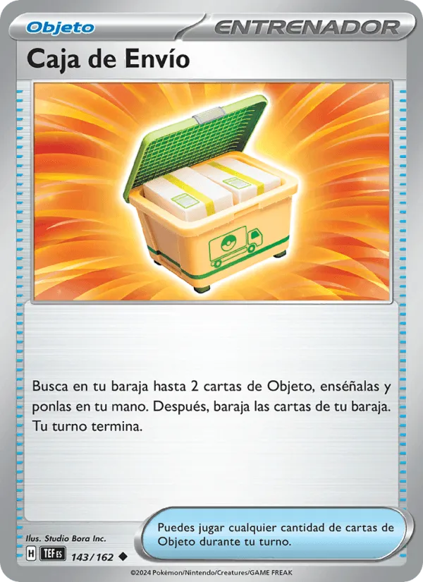 Caja de Envío · Fuerzas Temporales 143/162