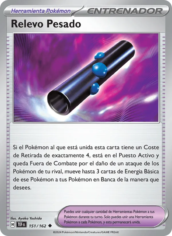 Relevo Pesado · Fuerzas Temporales 151/162