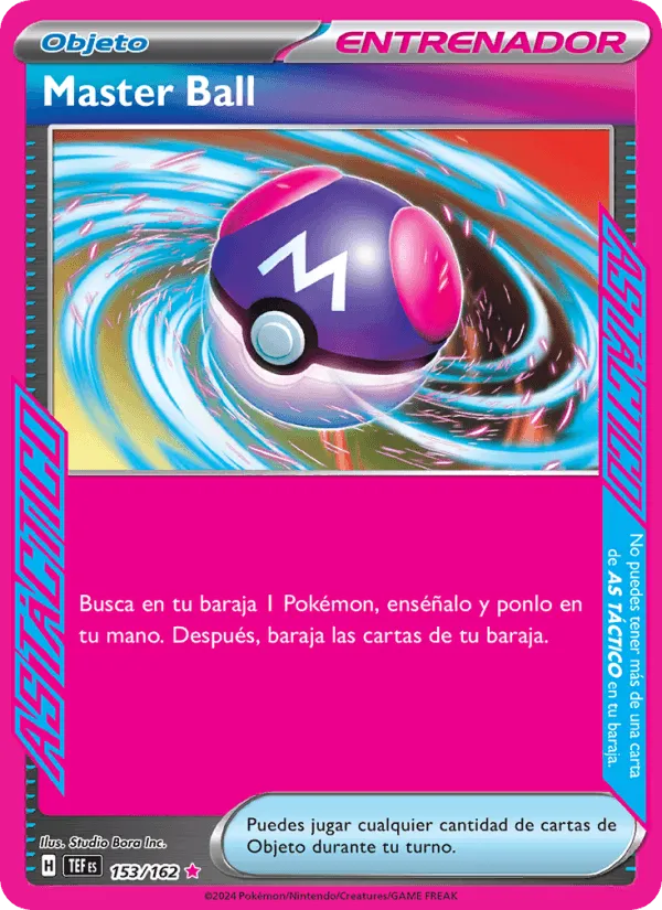Master Ball · Fuerzas Temporales 153/162
