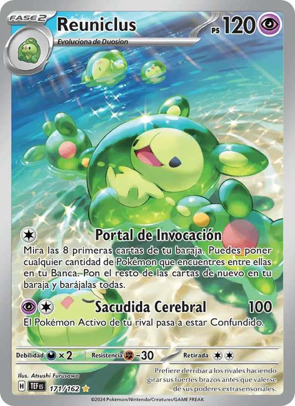 Reuniclus · Fuerzas Temporales 171/162