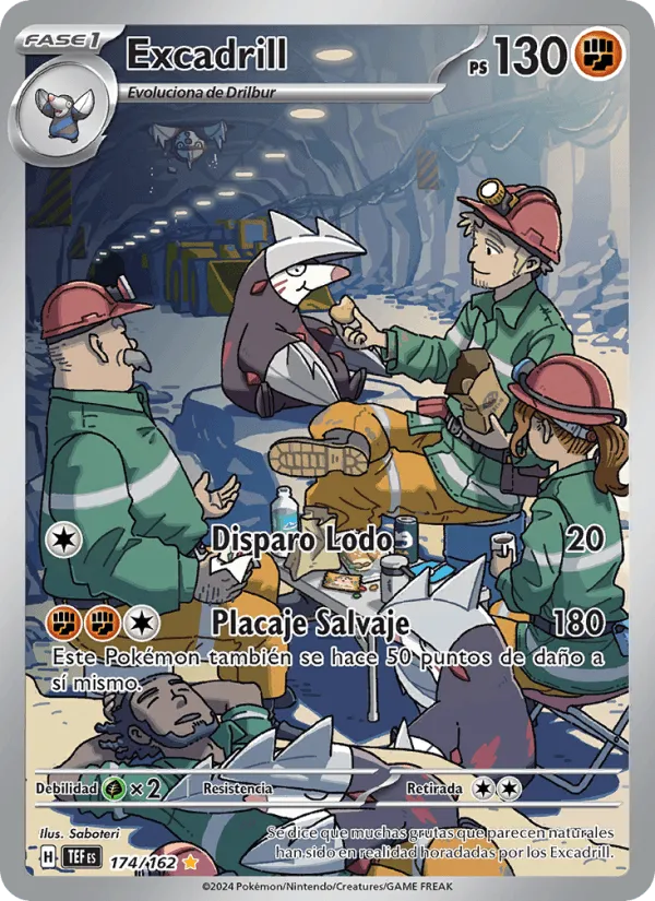 Excadrill · Fuerzas Temporales 174/162