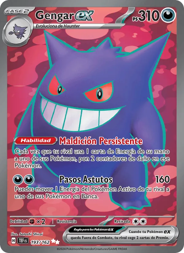 Gengar ex · Fuerzas Temporales 193/162