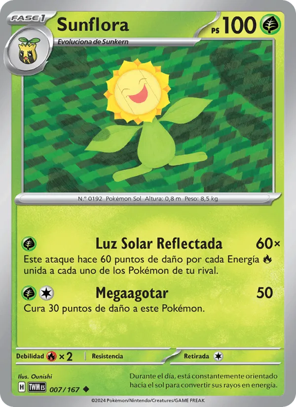 Sunflora · Mascarada Crepuscular 007/167