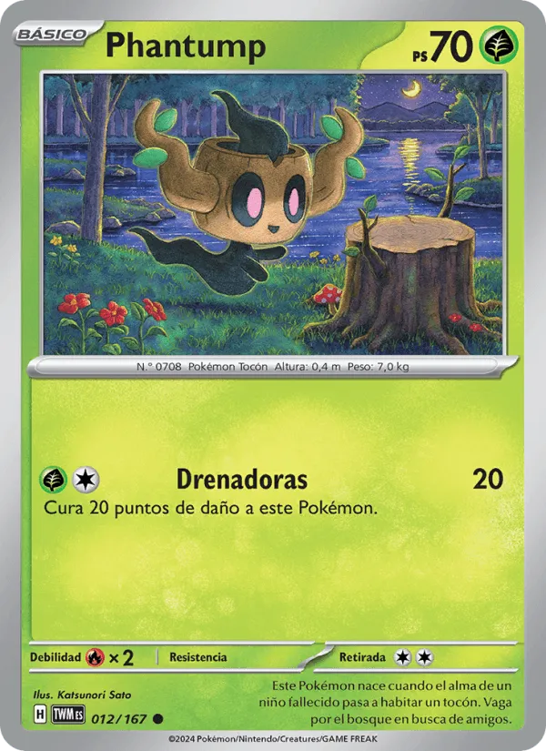 Phantump · Mascarada Crepuscular 012/167