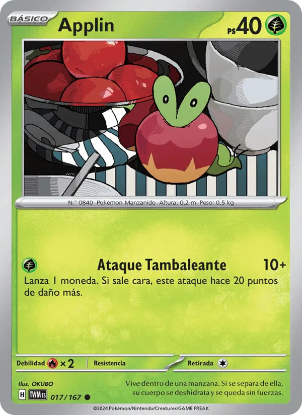 Applin · Mascarada Crepuscular 017/167