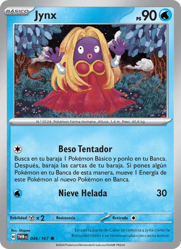 Jynx · Mascarada Crepuscular 046/167