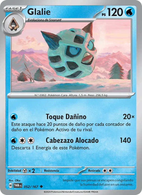 Glalie · Mascarada Crepuscular 052/167