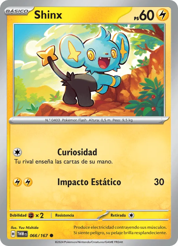 Shinx · Mascarada Crepuscular 066/167
