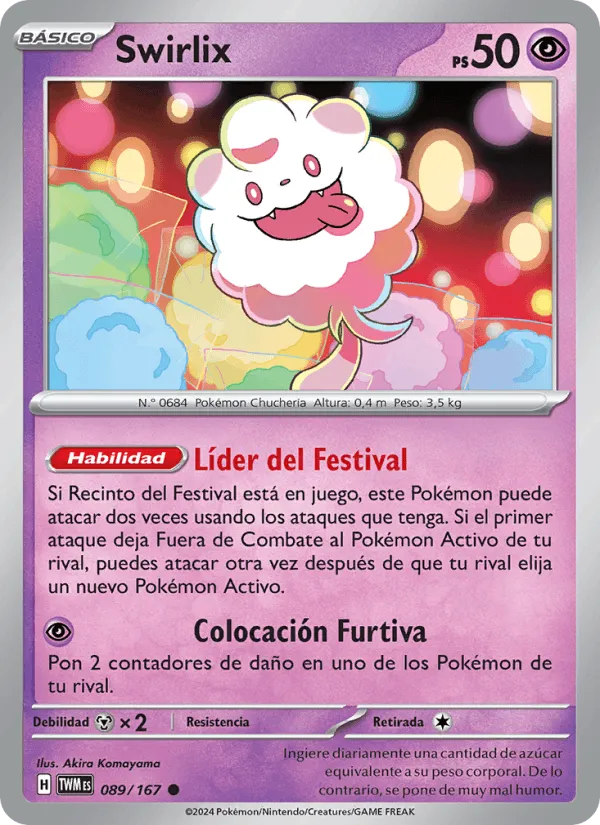 Swirlix · Mascarada Crepuscular 089/167
