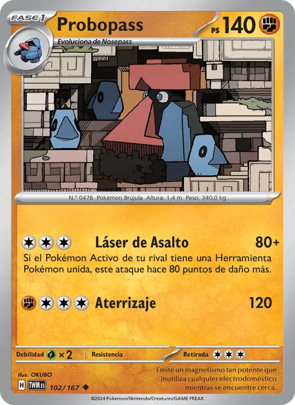 Probopass · Mascarada Crepuscular 102/167