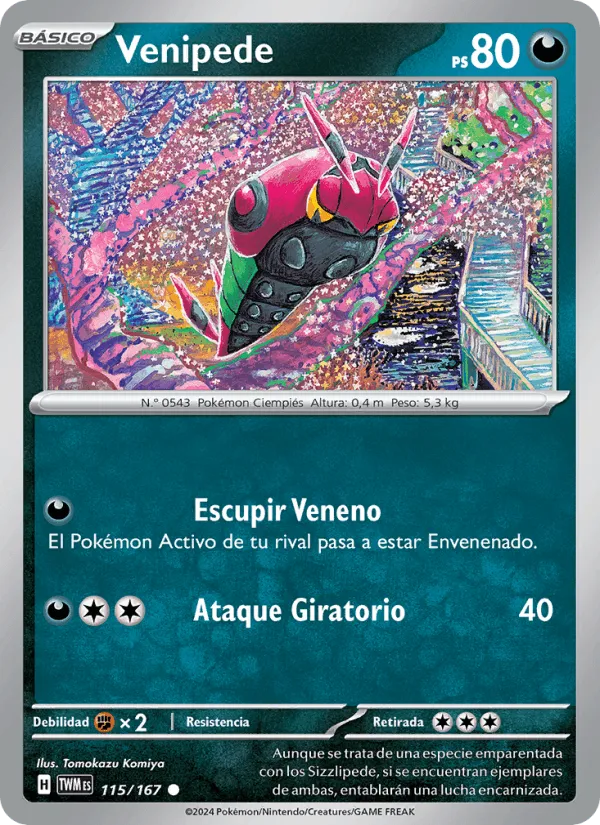 Venipede · Mascarada Crepuscular 115/167