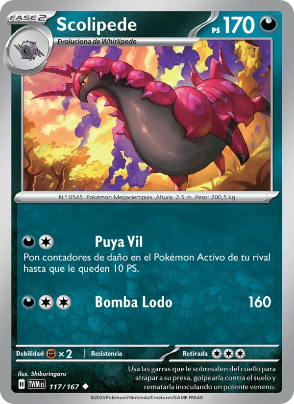 Scolipede · Mascarada Crepuscular 117/167