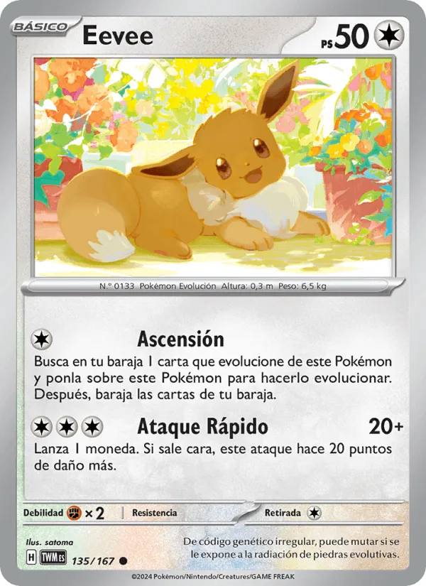 Eevee · Mascarada Crepuscular 135/167